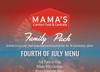 Mama's Fourth Of July Family Pack Menu (1)