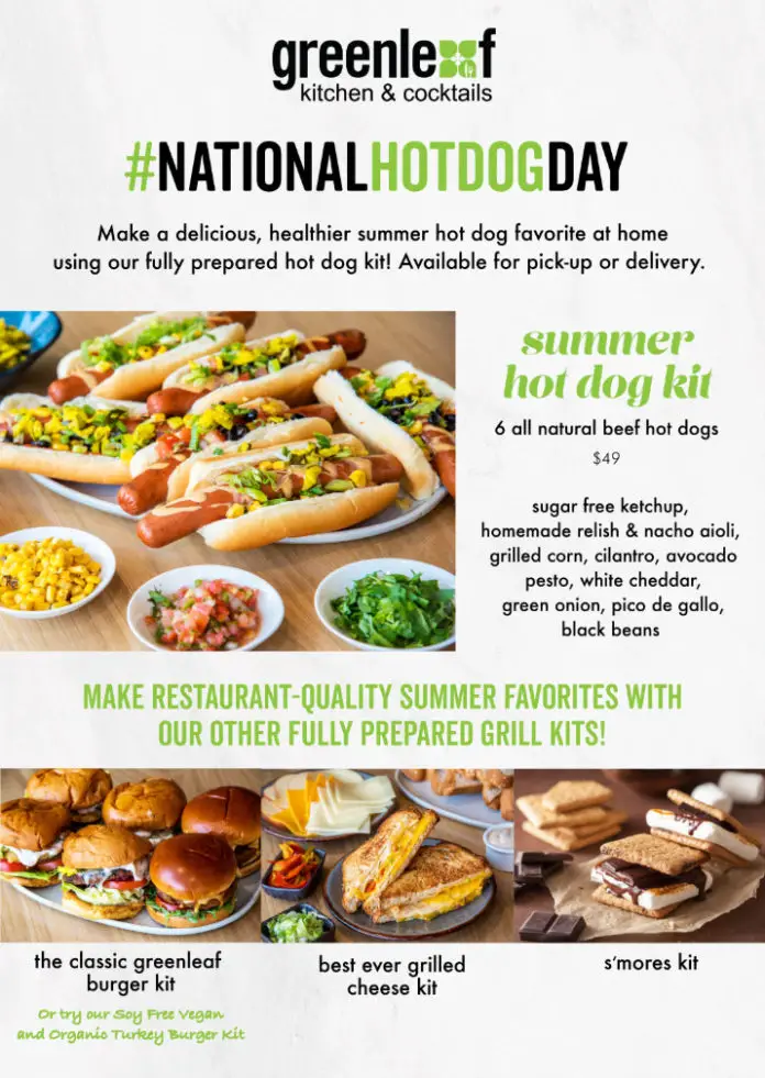 Greenleaf Hot Dog Day