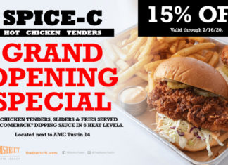 Spice C Hot Chicken Tenders Grand Opening