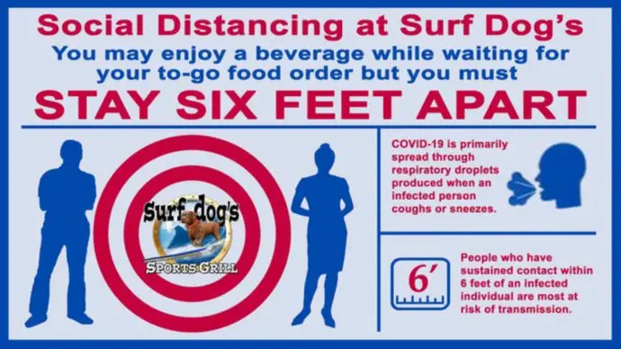 Suf Dog Social Distancing