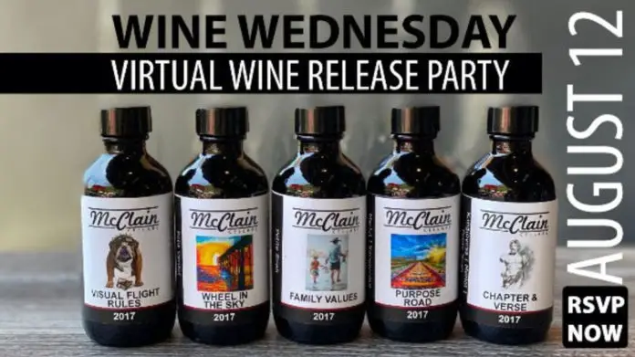 McClain Cellars Wine Party