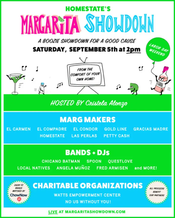 Homestate Margarita Showdown