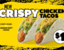 Del Taco Crispy Chicken Tacos