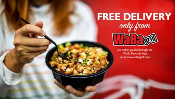 WaBa Grill Free Delivery