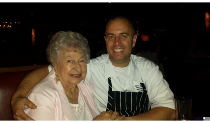 Grandma Rossi With Michael Rossi