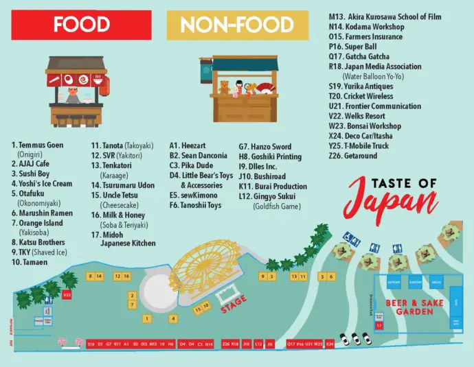 Taste Of Japan Brochure Page 2