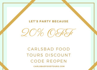 Carlsbad Food Tours Re Open