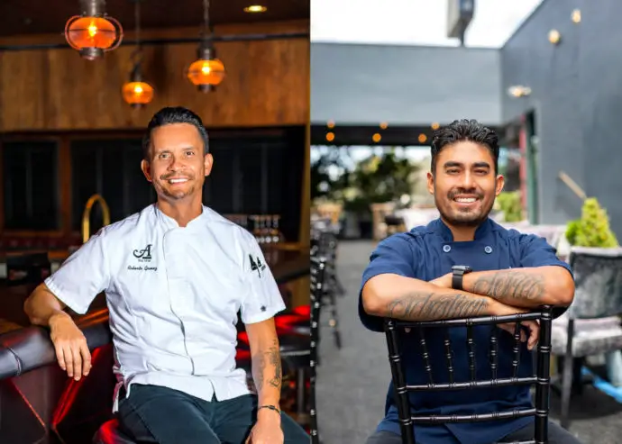 Executive Chefs Robert Gomez Elvis Morales