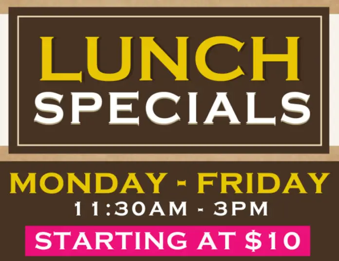 Cha Cha's Latin Kitchen Lunch Special