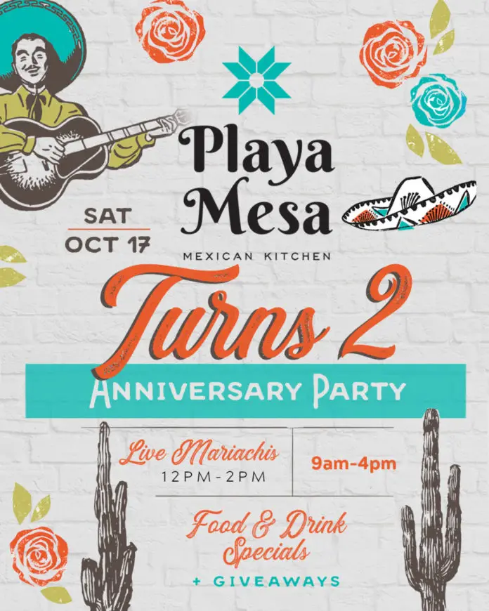 Playa Mesa Anniversary Party