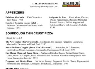 Prime Cut Cafe Pizza