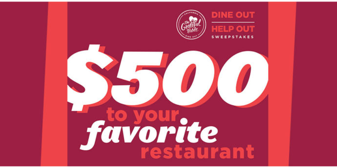 California Restaurant Association Sweepstakes